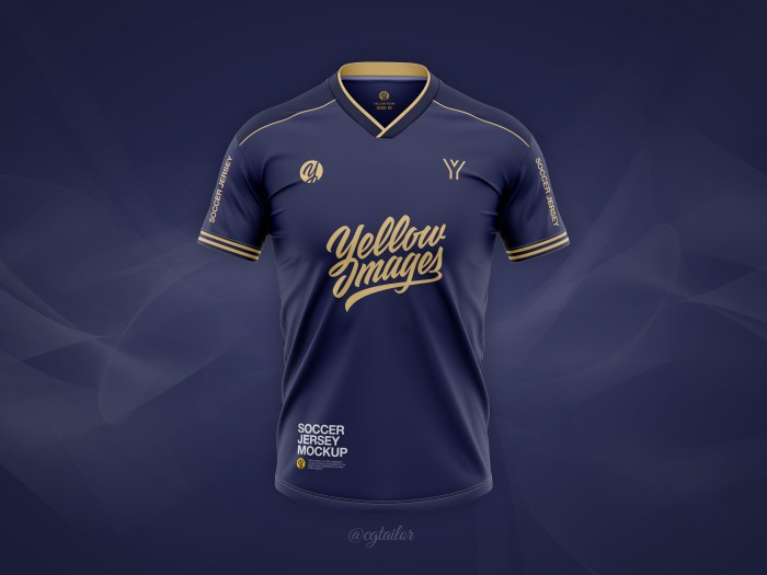 Contoh desain jersey sepak bola